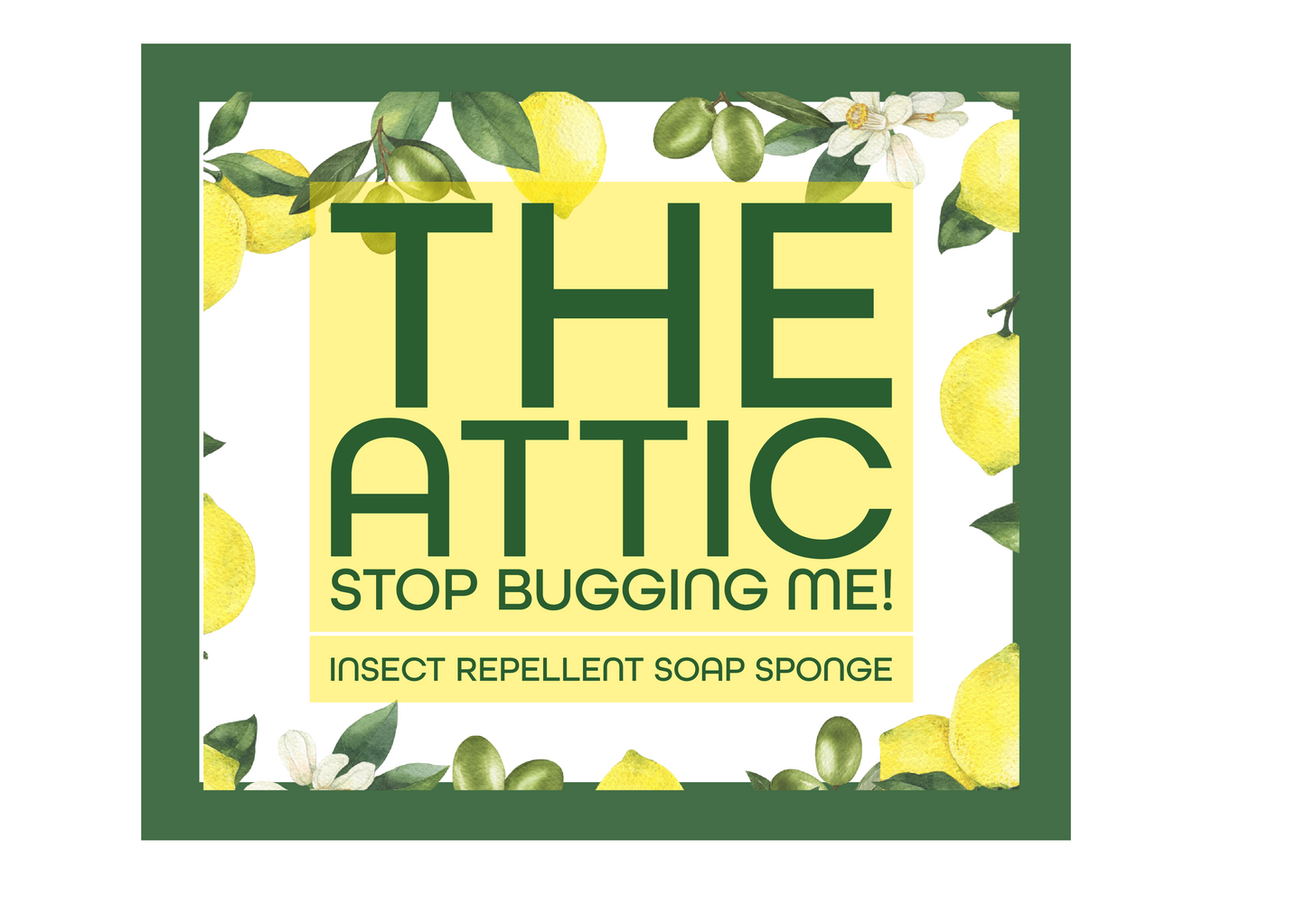 Stop Bugging Me Bug Repelling Soap Sponge